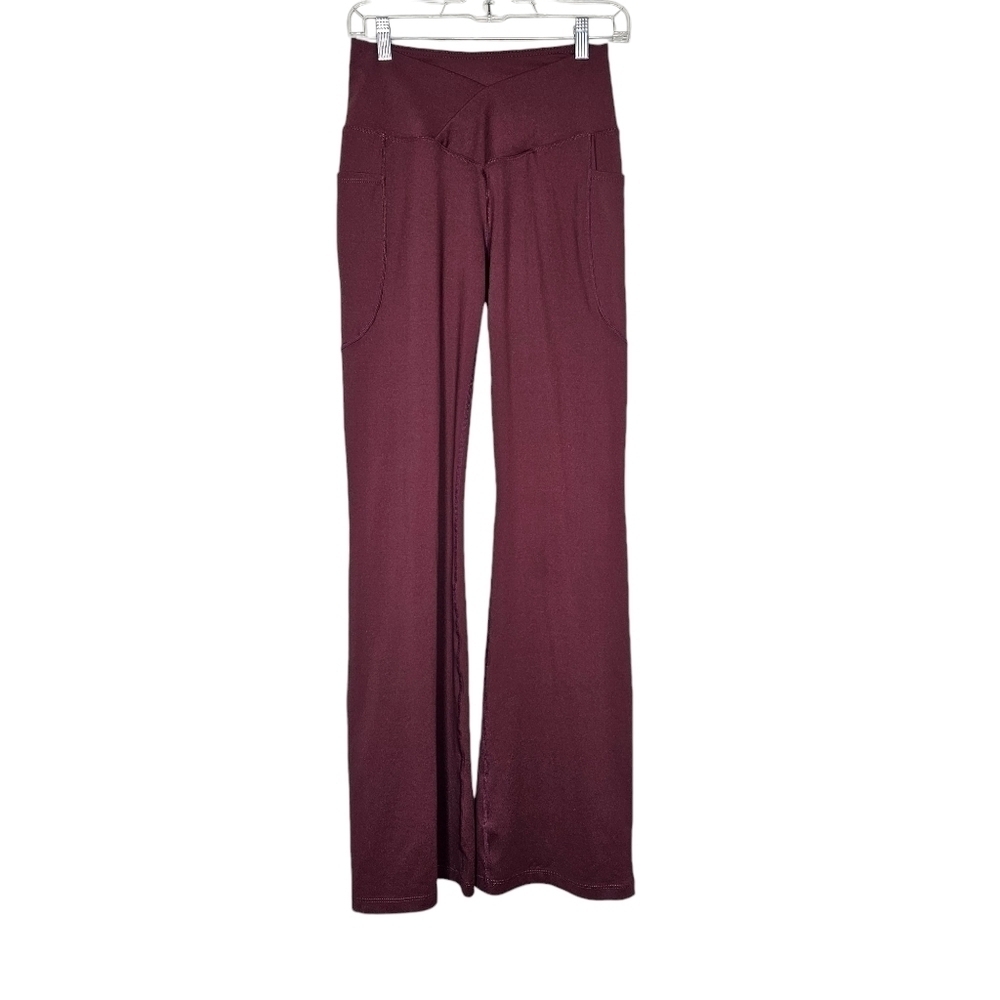 BALEAF Women's Flare Leggings, Trendy Crossover Yoga Pants